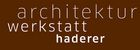 Logo Architekturwerkstatt Haderer GmbH