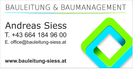 Logo Bauleitung & Baumanagement Andreas Siess